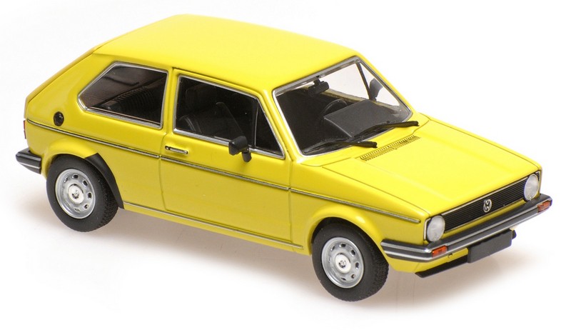 Volkswagen Golf 1 1980 (Yellow) 'Maxichamps' Edition by minichamps