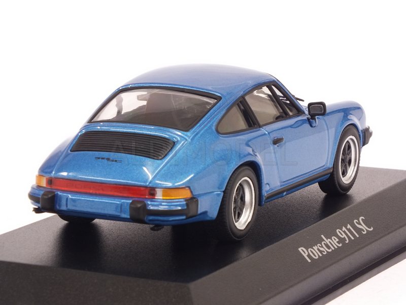 Porsche 911 SC 1979 (Blue Metallic) 'Maxichamps' Edition - minichamps
