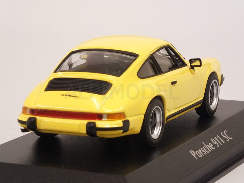 Porsche 911 SC 1979 (Yellow) 'Maxichamps' Edition - minichamps
