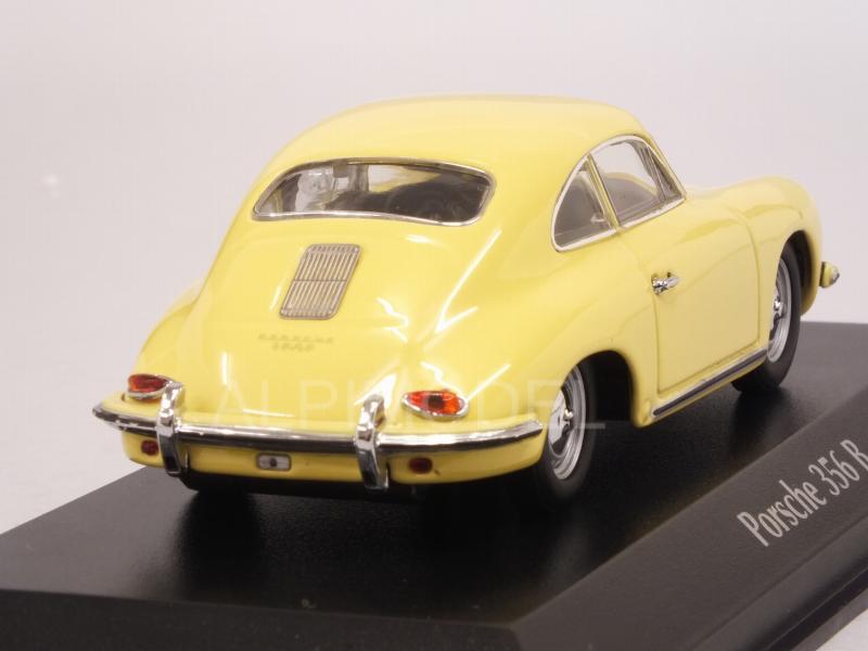 Porsche 356B Coupe 1961 (Yellow) 'Maxichamps' Edition - minichamps