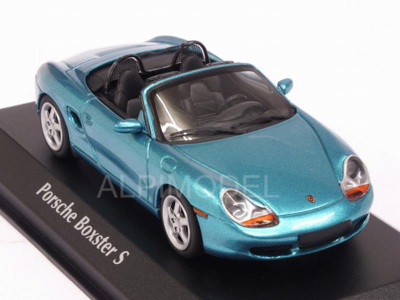 Porsche Boxster S 1999 (Turquoise Metallic)  'Maxichamps' Edition - minichamps