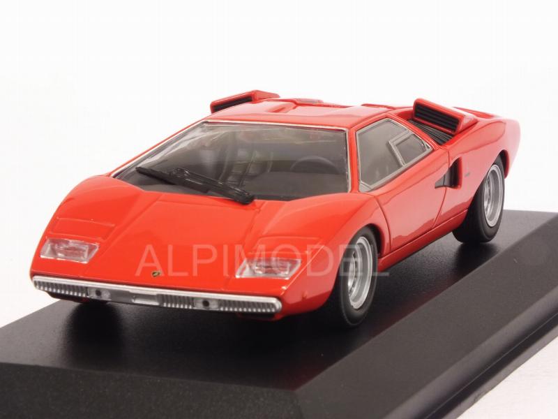 MINICHAMPS 940103101 Lamborghini Countach LP400 1970 (Red