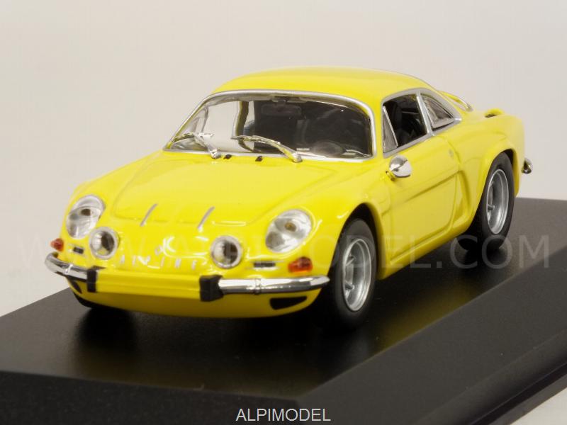 Renault Alpine A110 1971 (Yellow) 'Maxichamps' Edition by minichamps