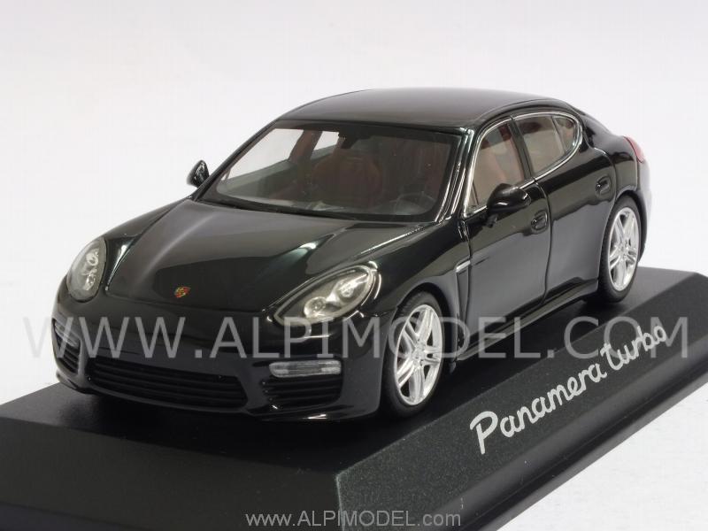 Porsche Panamera Turbo (Black) Porsche Promo by minichamps