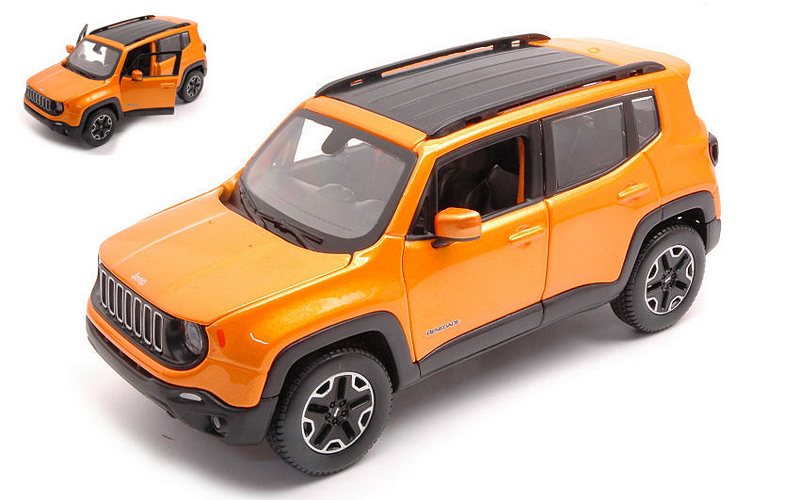 Jeep Renegade (Orange) by maisto