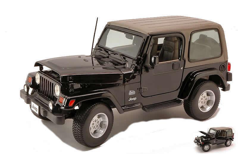 Jeep Wrangler Sahara 2007 (Black) by maisto