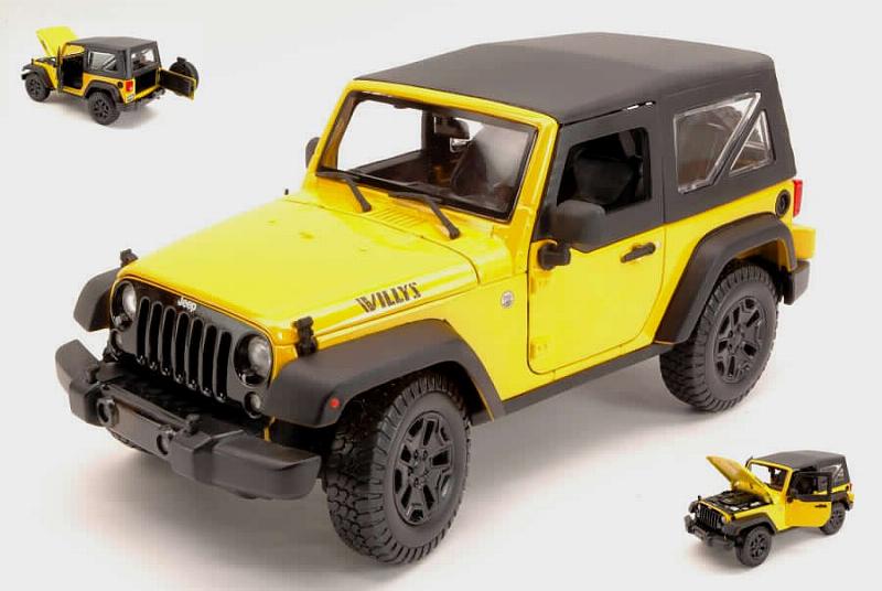 Jeep Wrangler 2014 (Yellow) by maisto