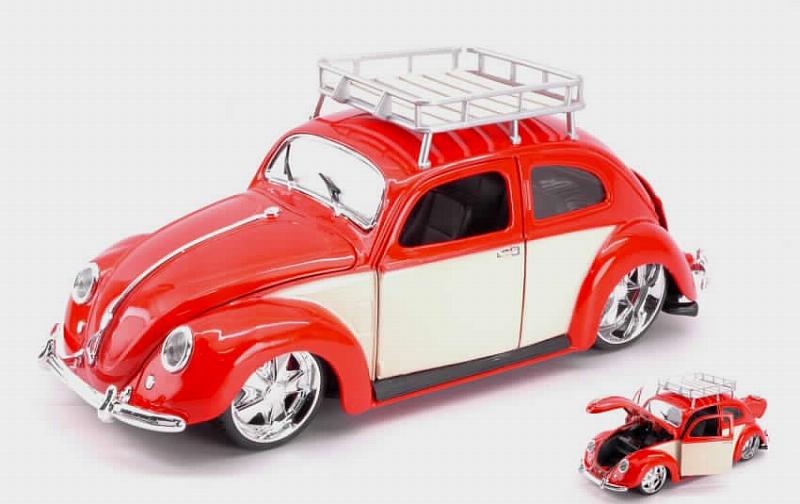 Volkswagen Beetle Kever Custom 1951 (Red/Cream) by maisto