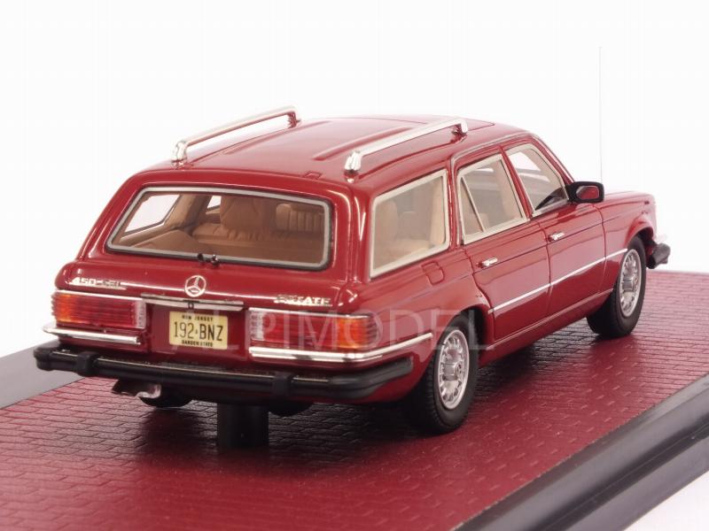 Mercedes 350SE (W116) Crayford Estate 1977  (Red) - matrix-models