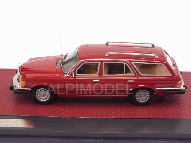 Mercedes 350SE (W116) Crayford Estate 1977  (Red) - matrix-models