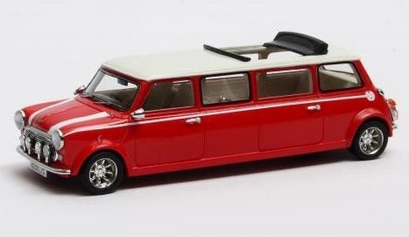 Mini Cooper Limousine 1990 (Red) by matrix-models