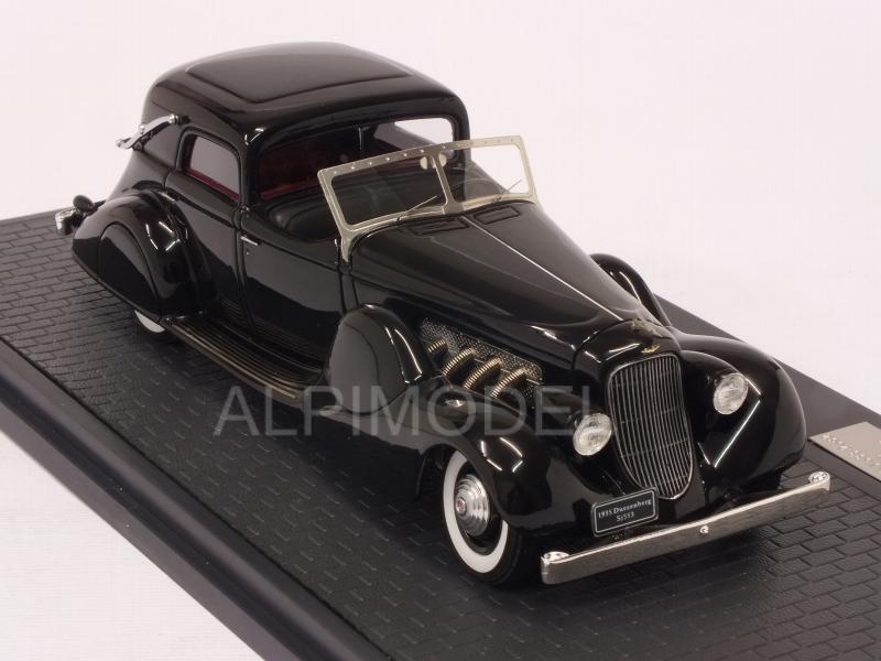 Duesenberg SJ533-2582 Town Car LWB Bohmann-Schwartz 1935 (Black) - matrix-models