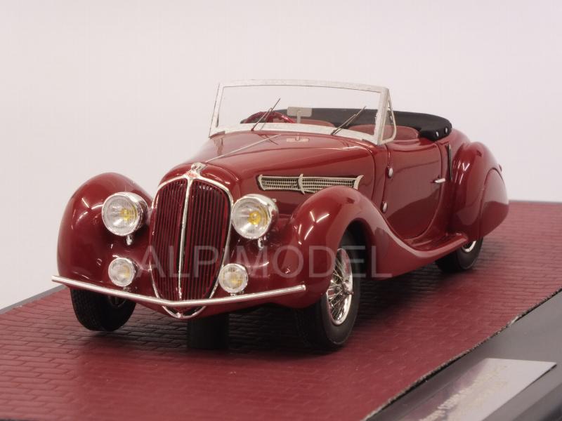 Delahaye 135MS Grand Sport Roadster Figoni Falaschi open 1939 (Red) by matrix-models