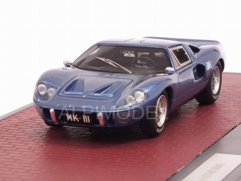 Ford GT40 Mk3 1967 (Blue Metallic) by matrix-models