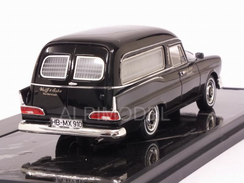 Mercedes 220SE (W111) Pollmann Hearse 1966 (Black) - matrix-models