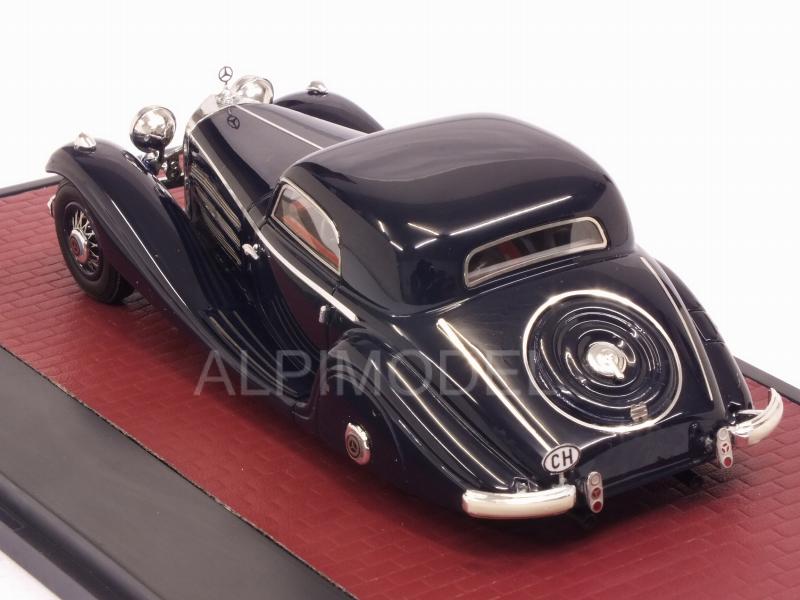 Mercedes 540K W29 Spezial Coupe 1936 (Dark Blue) - matrix-models
