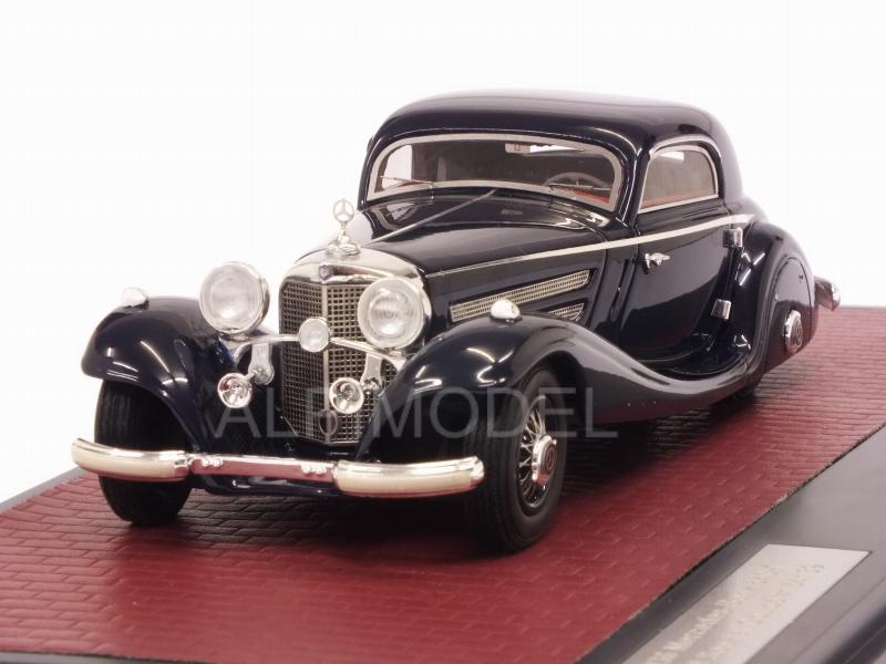 Mercedes 540K W29 Spezial Coupe 1936 (Dark Blue) by matrix-models