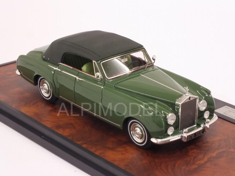 Rolls Royce Silver Cloud H.J.Mulliner 4-Door Cabrio closed 1962 (Green) - matrix-models