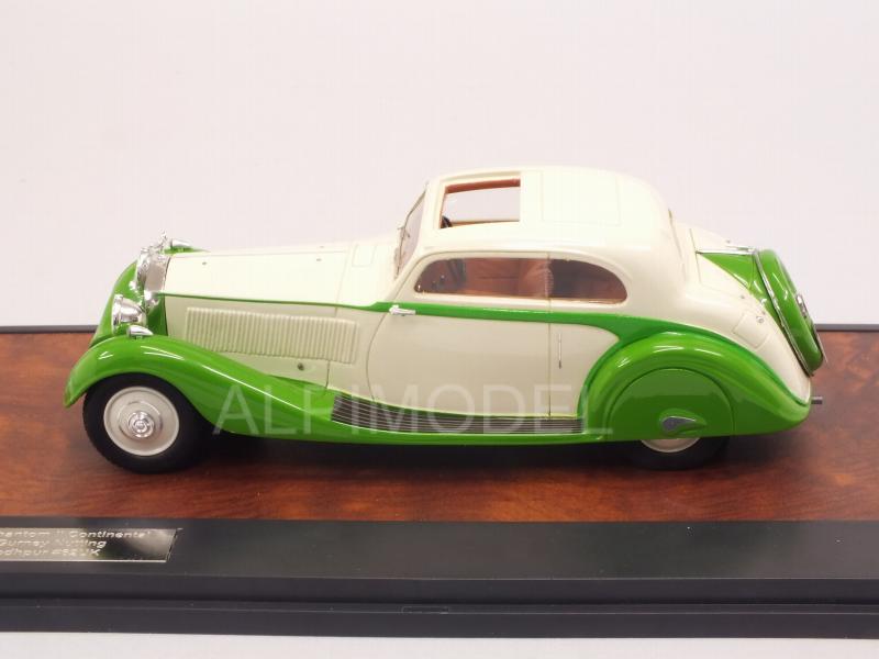 Rolls Royce Phantom II Continental Sports Coupe Maharajah Jodhpur 1935 (White/Green) - matrix-models