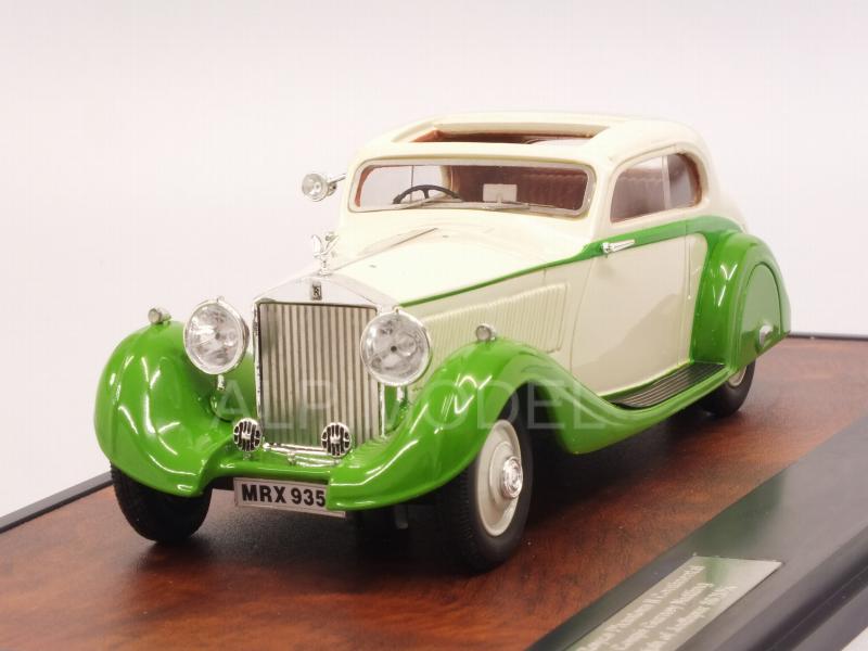 Rolls Royce Phantom II Continental Sports Coupe Maharajah Jodhpur 1935 (White/Green) by matrix-models