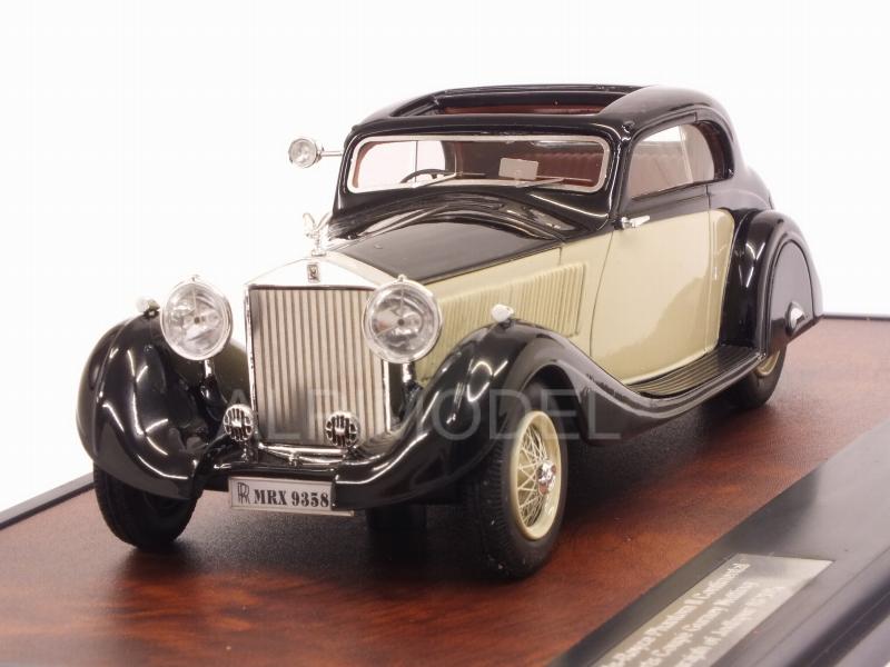 Rolls Royce Phantom II Continental Sports Coupe Maharajah Jodhpur 1935 (Black/Cream) by matrix-models