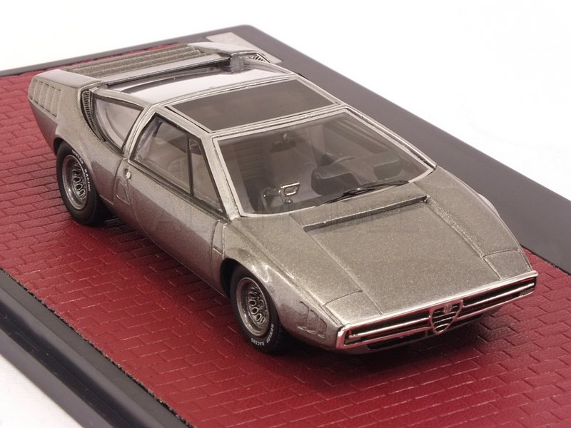 Alfa Romeo Iguana by Italdesign 1969 (Grey Metallic) - matrix-models