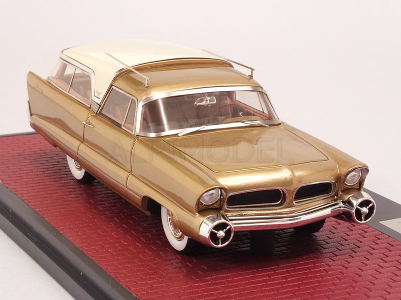 Chrysler Plainsman Concept 1956 (Gold/White) - matrix-models