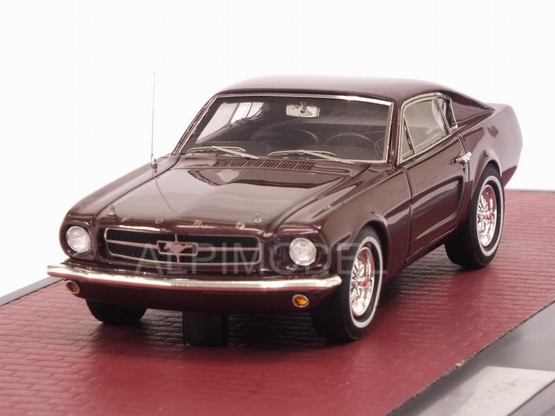 Ford Mustang Fastback Shorty 1964 (Metallic Dark Red) by matrix-models