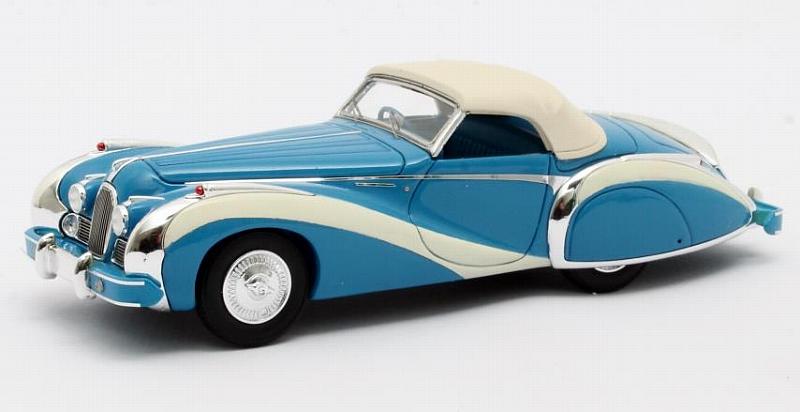 Talbot Lago T26 Grand Sport Cabriolet Saoutchik 1948 closed (Blue) by matrix-models