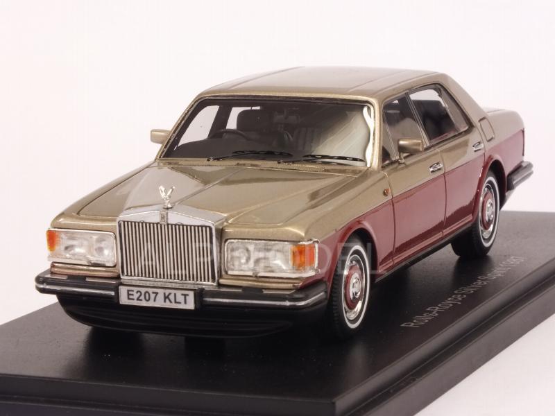 Rolls Royce Silver Spirit 1987 (Metallic Beige/Dark Red) by neo