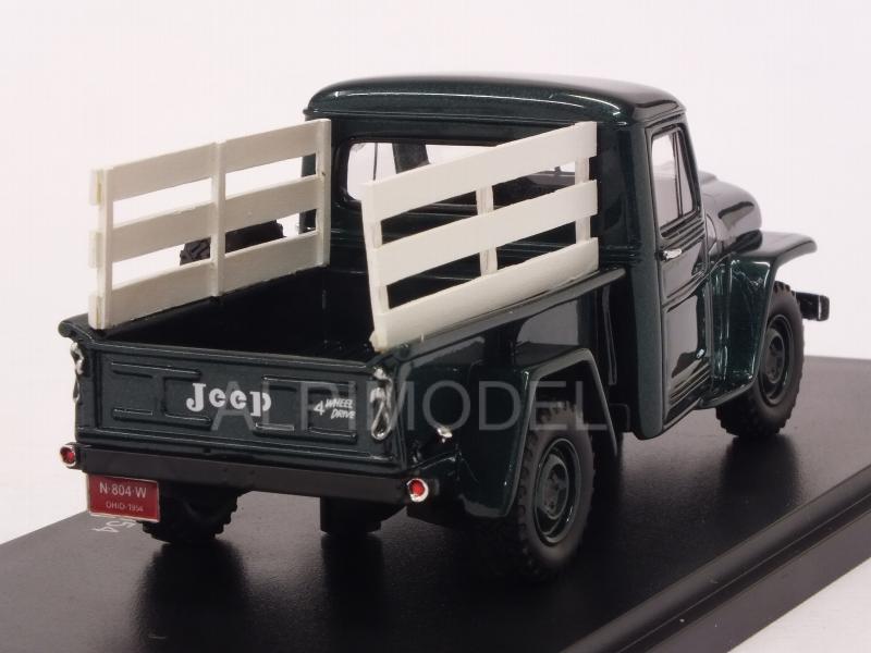 Jeep Willys Pick-Up 1954 (Green/Woody) - neo