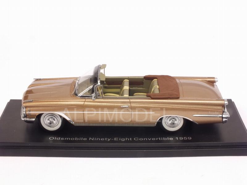 Oldsmobile 98 Convertible 1959 (Gold) - neo