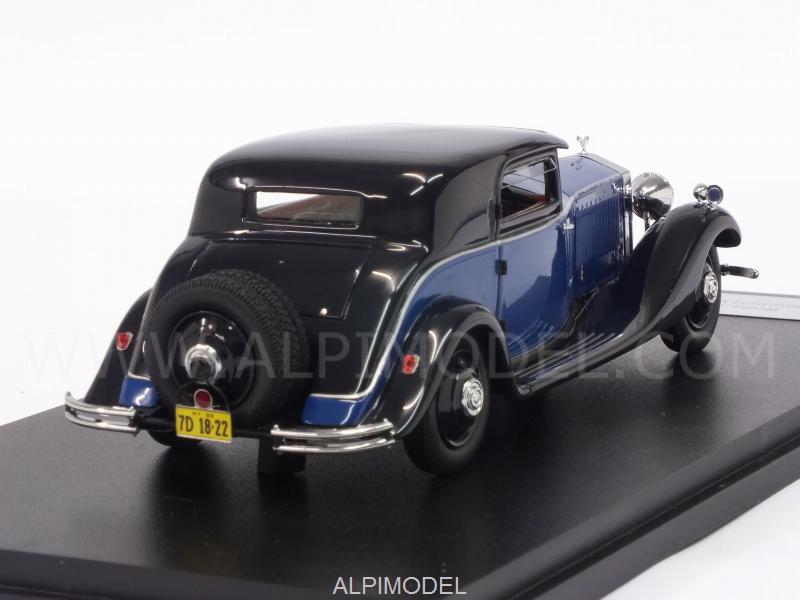 Rolls Royce Phantom II Continental Windovers Coupe 1933 (Black/Blue) - neo