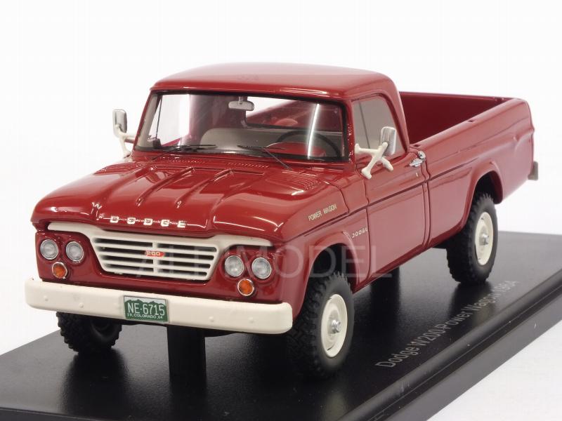 Dodge W Power Wagon 1964 (Red) by neo