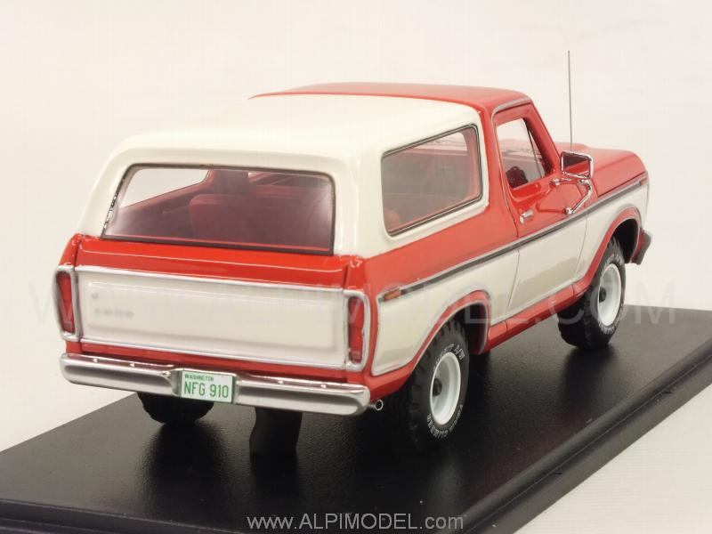Ford Bronco 1978 (Red/White) - neo