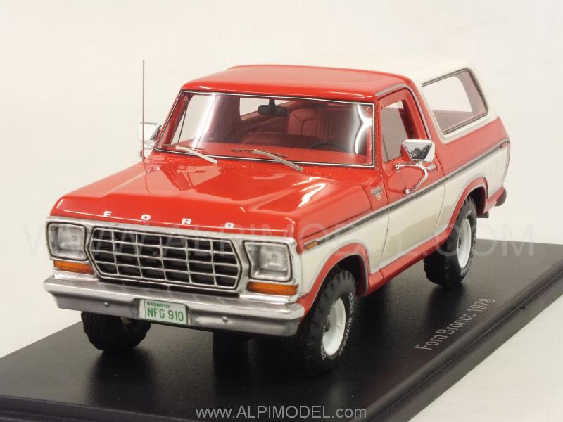 Ford Bronco 1978 (Red/White) by neo