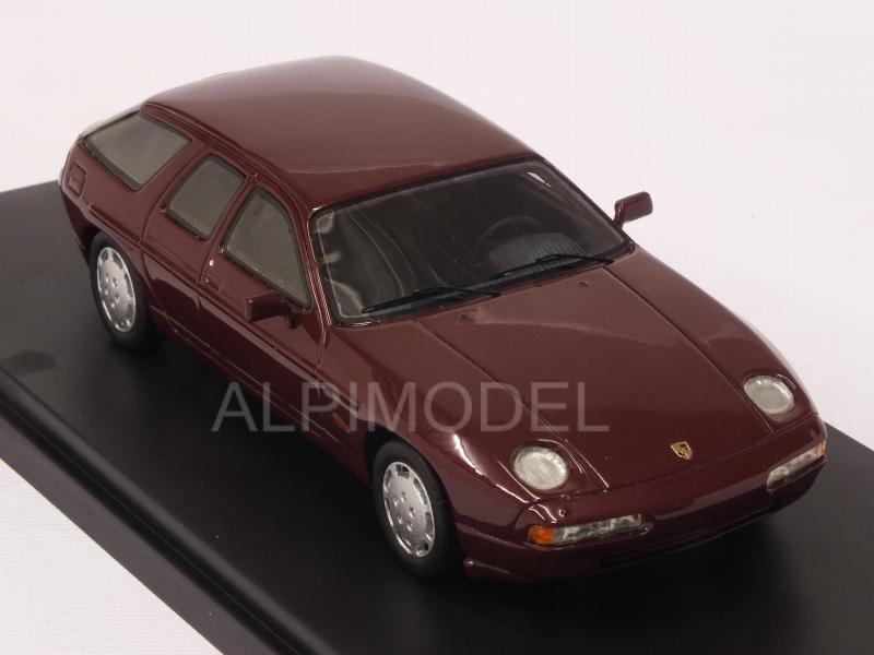 Porsche 928 Studie H50 Concept 1987 (Dark Metallic Red) - neo