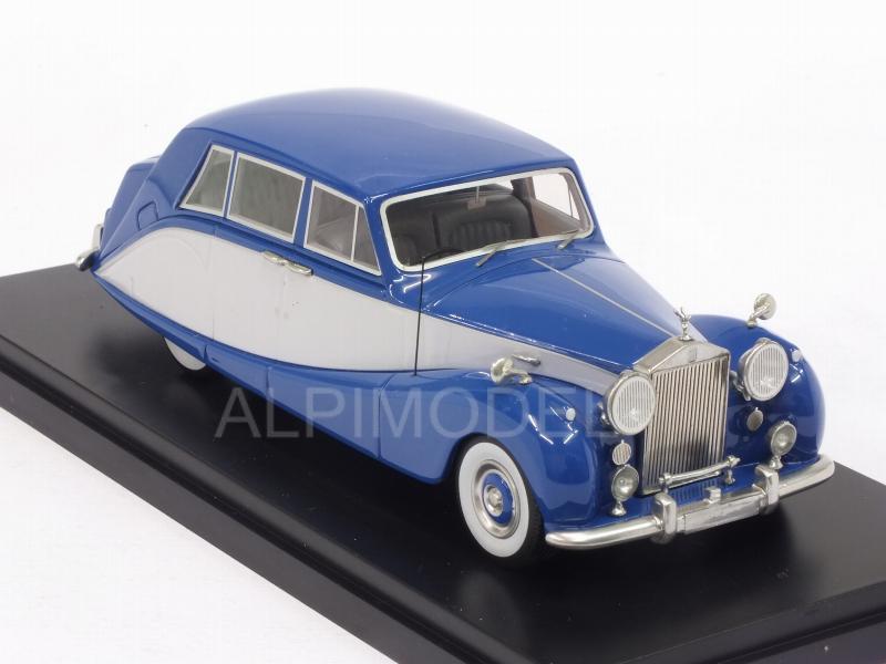 Rolls Royce Silver Wraith Hooper Empress Limousine 1956 (Blu/Grey) - neo