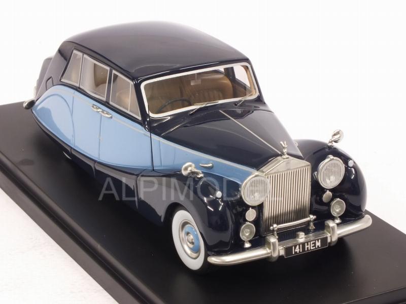 Rolls Royce Silver Wraith Hooper Empress Line 1956 (Dark/Light Blue) - neo