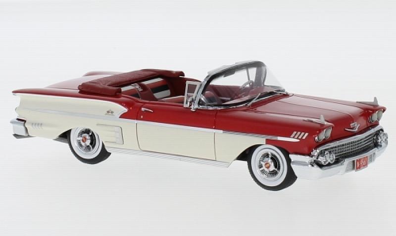 Chevroelt Belair Impala Convertible 1958 (Red/White) by neo