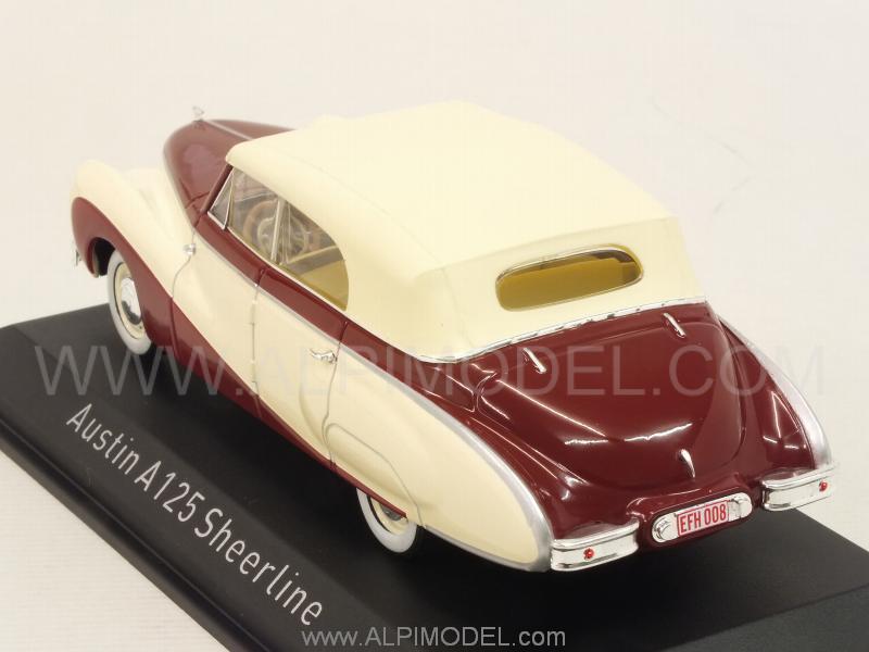 Austin A125 Sheerline 1947 (Beige/Dark Red) - norev