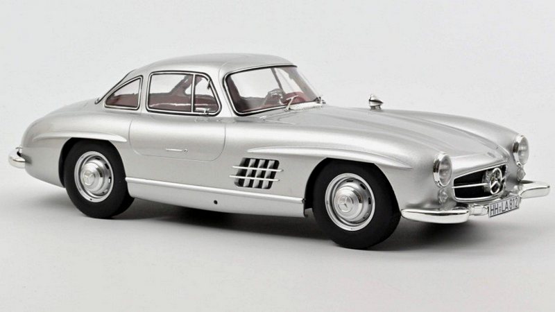 Mercedes 300 SL 1954 (Silver) by norev