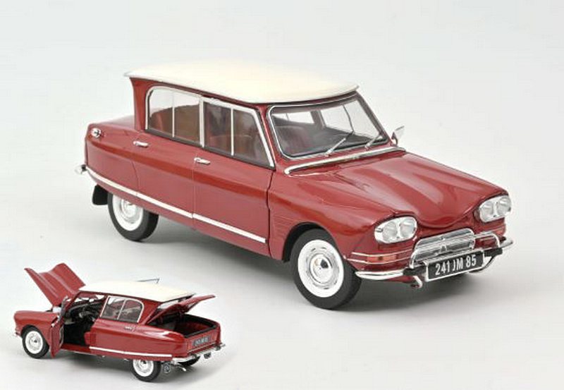 Citroen Ami 6 Club 1968 Corsaire Red by norev