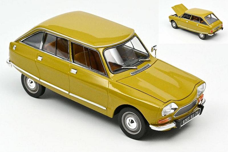 Citroen Ami 8 Club 1969 (Bouton d'Or Yellow) by norev