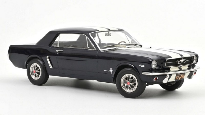 Ford Mustang Coupe 1966 (Blue Metallic) by norev