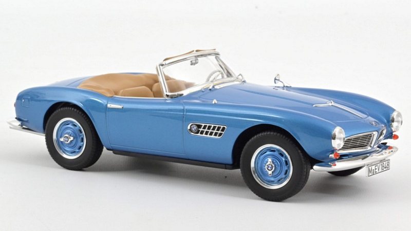 BMW 507 Roadster 1957 (Blue) by norev