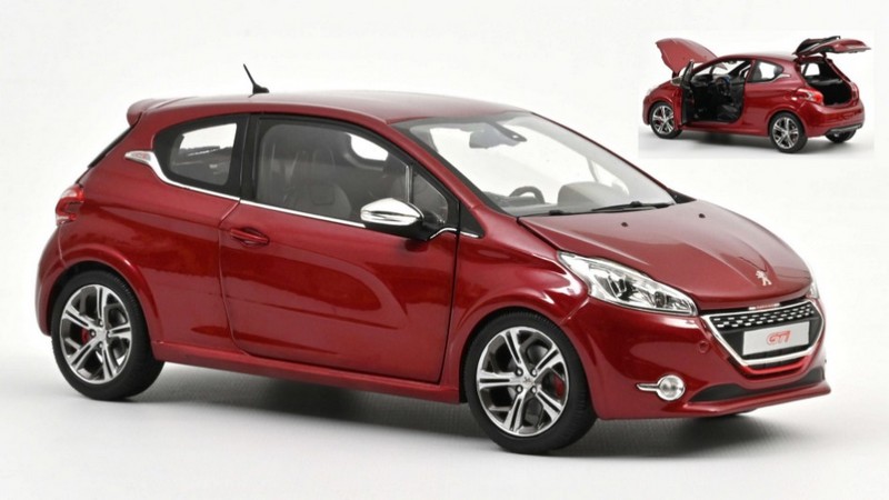 Peugeot 208 GTI 2013 (Rubis Red) by norev