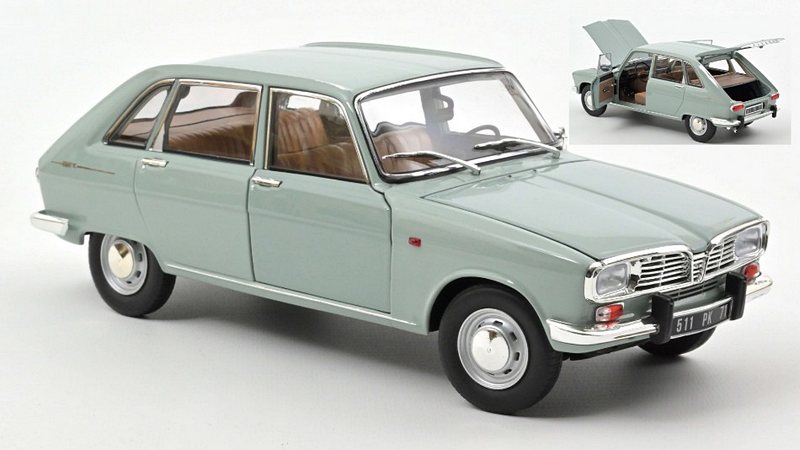 Renault 16 Super 1965 (Azur) by norev