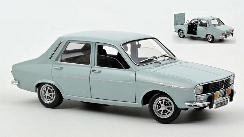 Renault 12 TS 1974 (Light Blue) by norev