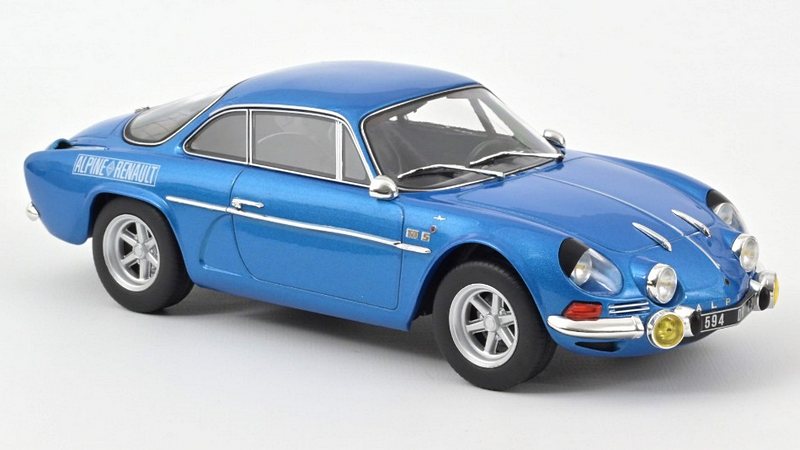 Alpine A110 Renault 1600S 1972 (Blue) by norev
